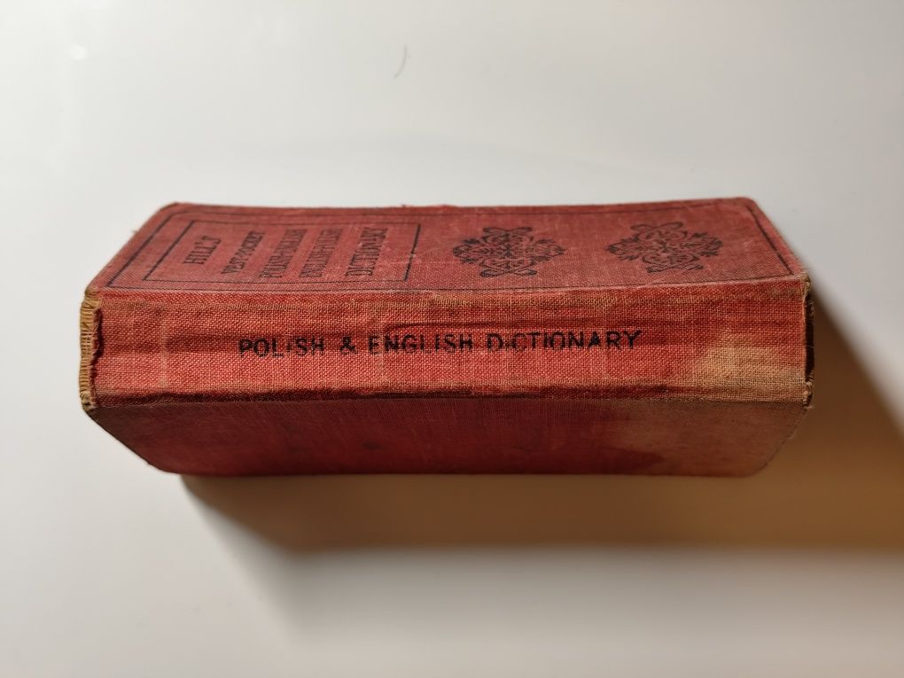 Hill's Vest-Pocket Polish-English English-Polish Dictionary wyd. 1916
