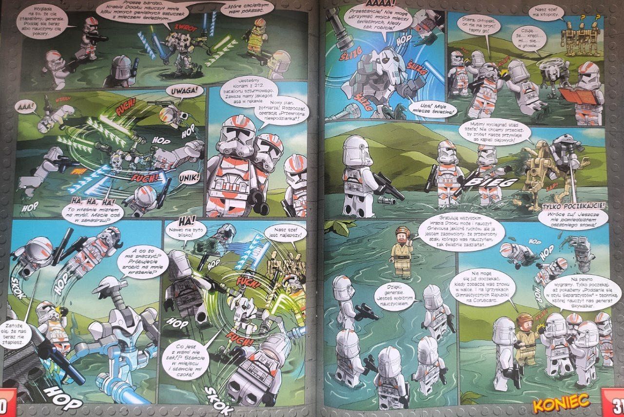 Gazeteki (25szt++) Lego STAR WARS  (postery, komiksy)