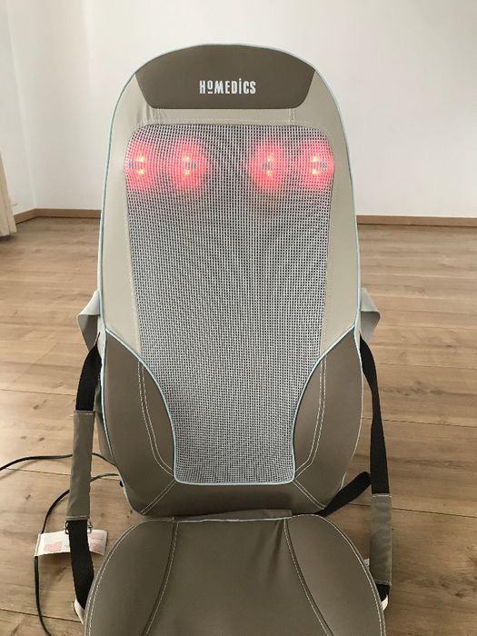 Fotel, mata masująca Homedics CBS-1000, masaż Shiatsu,Zdrowy kręgosłup