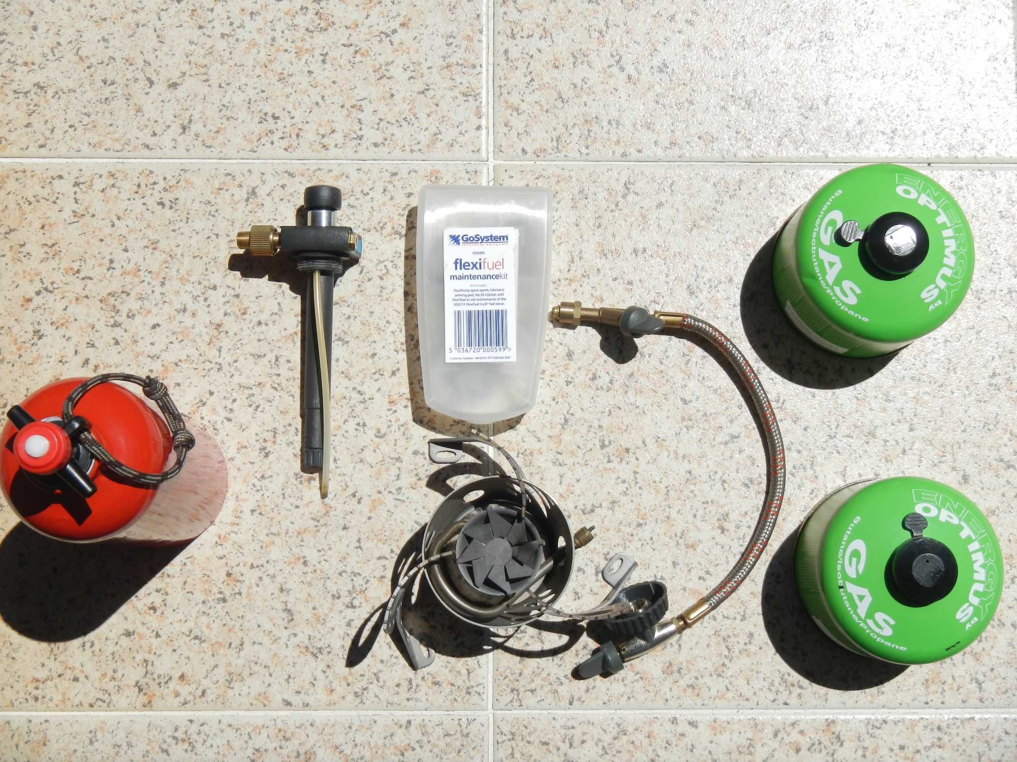 Fogão multi fuel GoSystem + extras