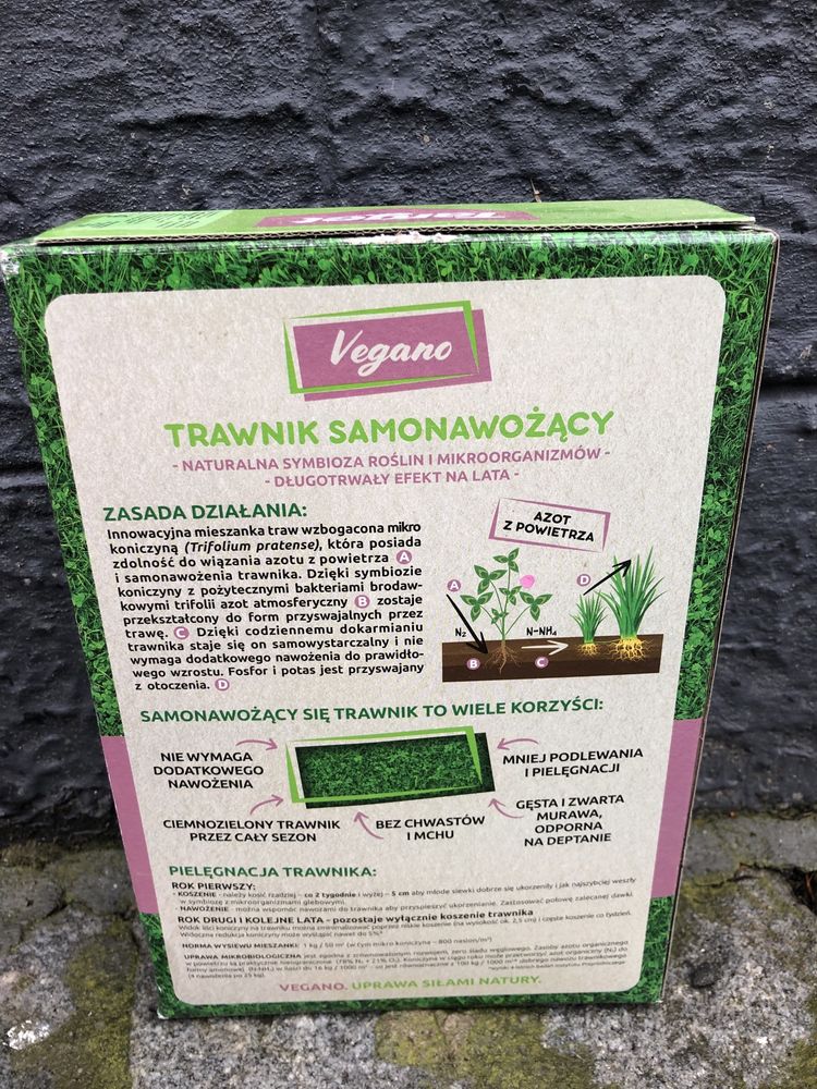 Target Trawa do wysiewu 1kg trawnik samonawożący