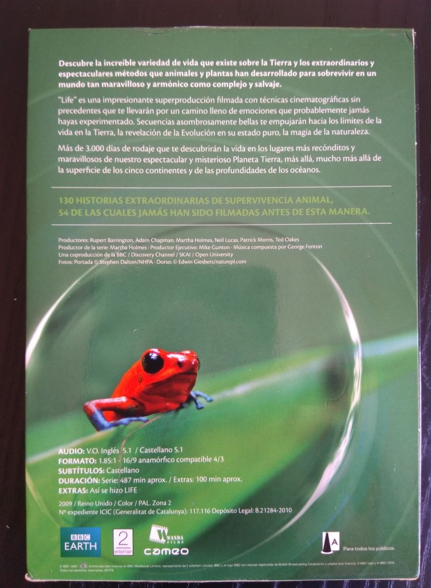 Série BBC Earth + 2 docs. Gorilas & Rinocerontes