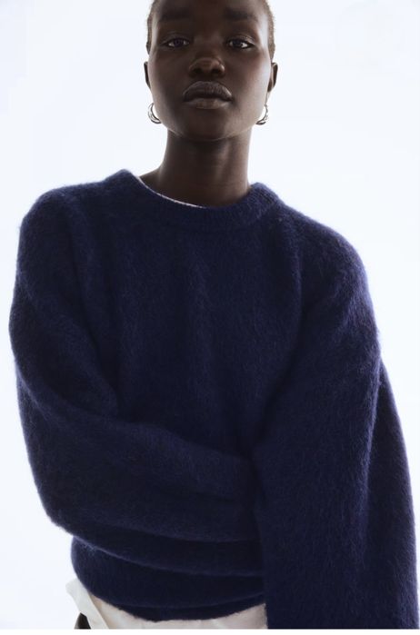 Светр h&m синій