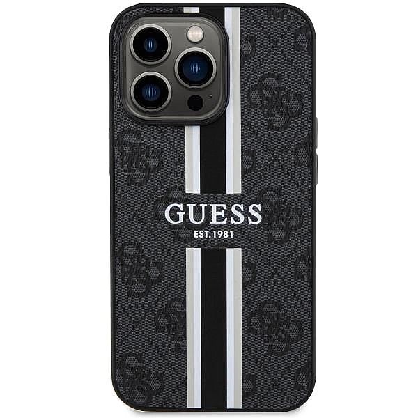 Etui Guess 4G Printed Stripes MagSafe na iPhone 13 Pro / iPhone 13 - c