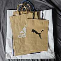 Zestaw toreb papierowych Adidas, Puma, Reebok