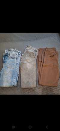 Jeansy skiny używane