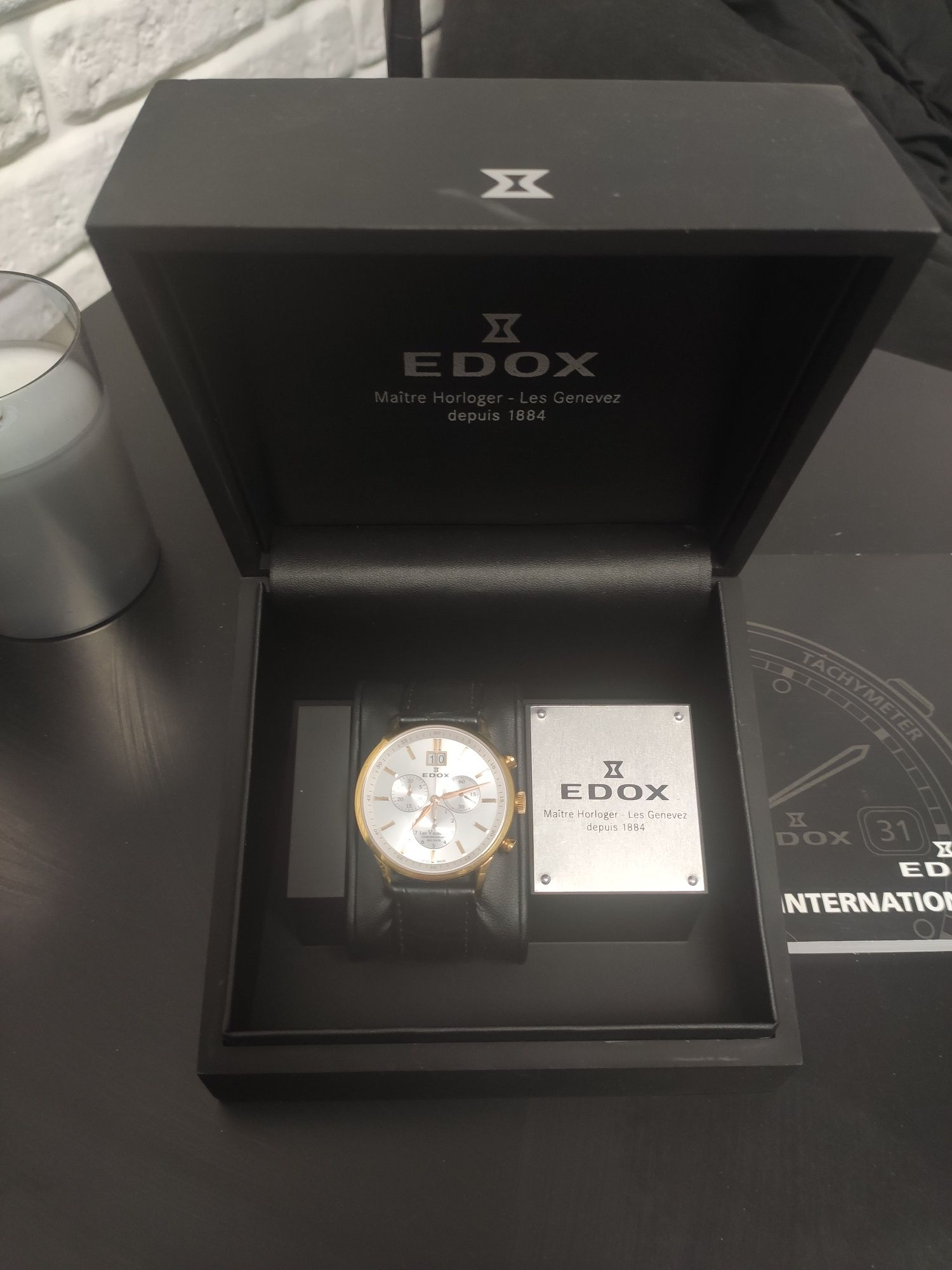 Швейцарские часы Edox