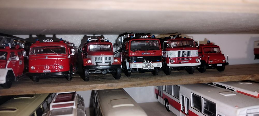 Model straży pożarnej w skali 1/72