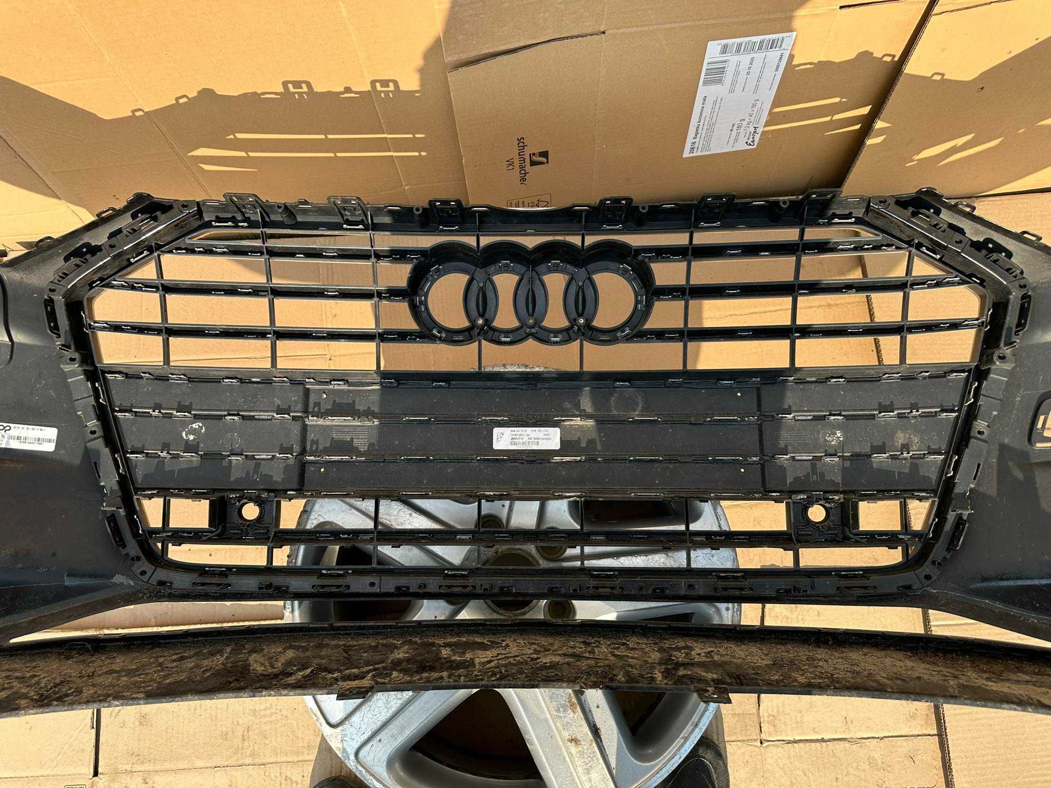 Audi A6 C8 18- 4k0 zderzak atrapa grill przedni/przód