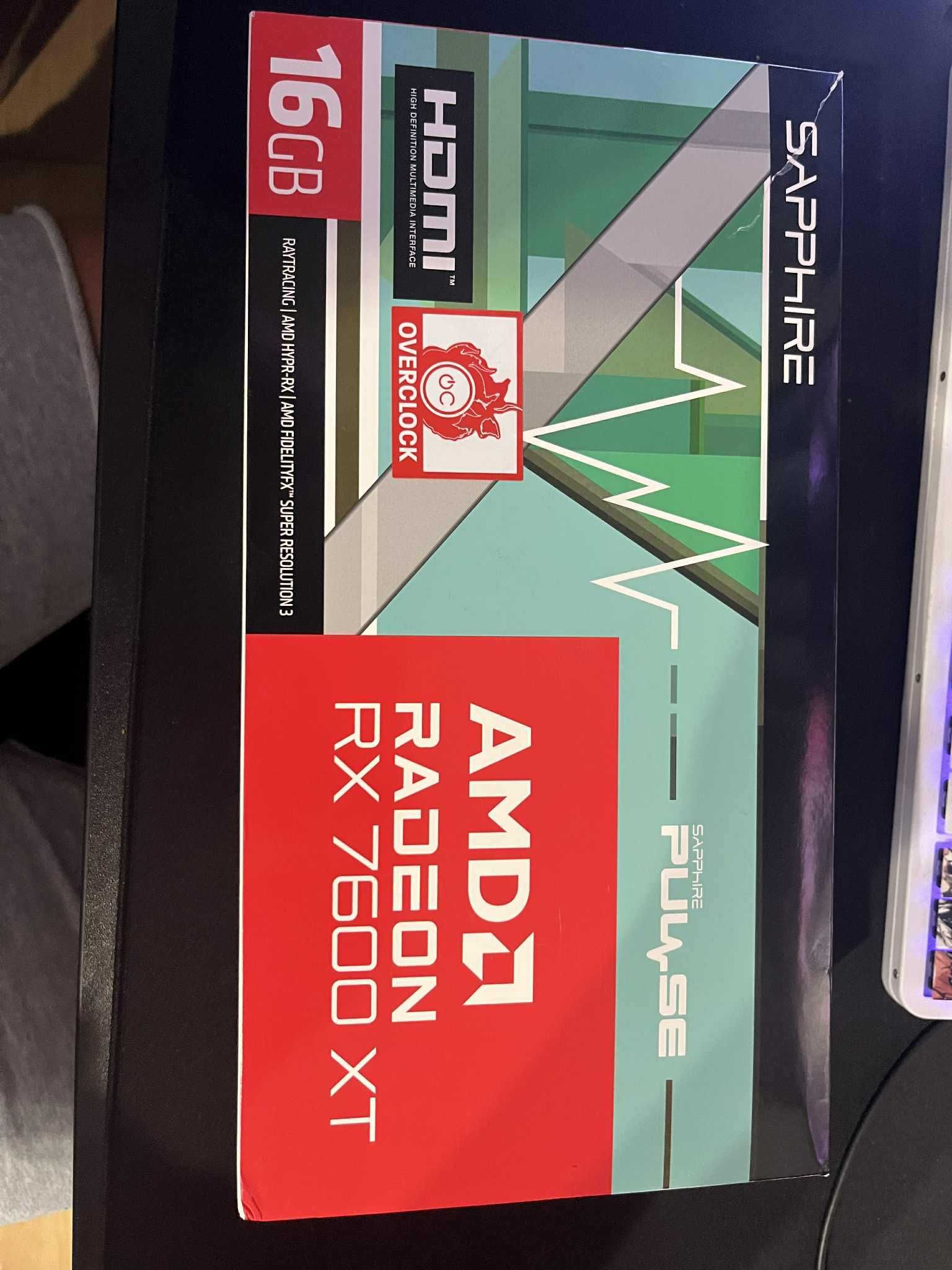 Sapphire Radeon RX 7600 XT Pulse 16GB GDDR6