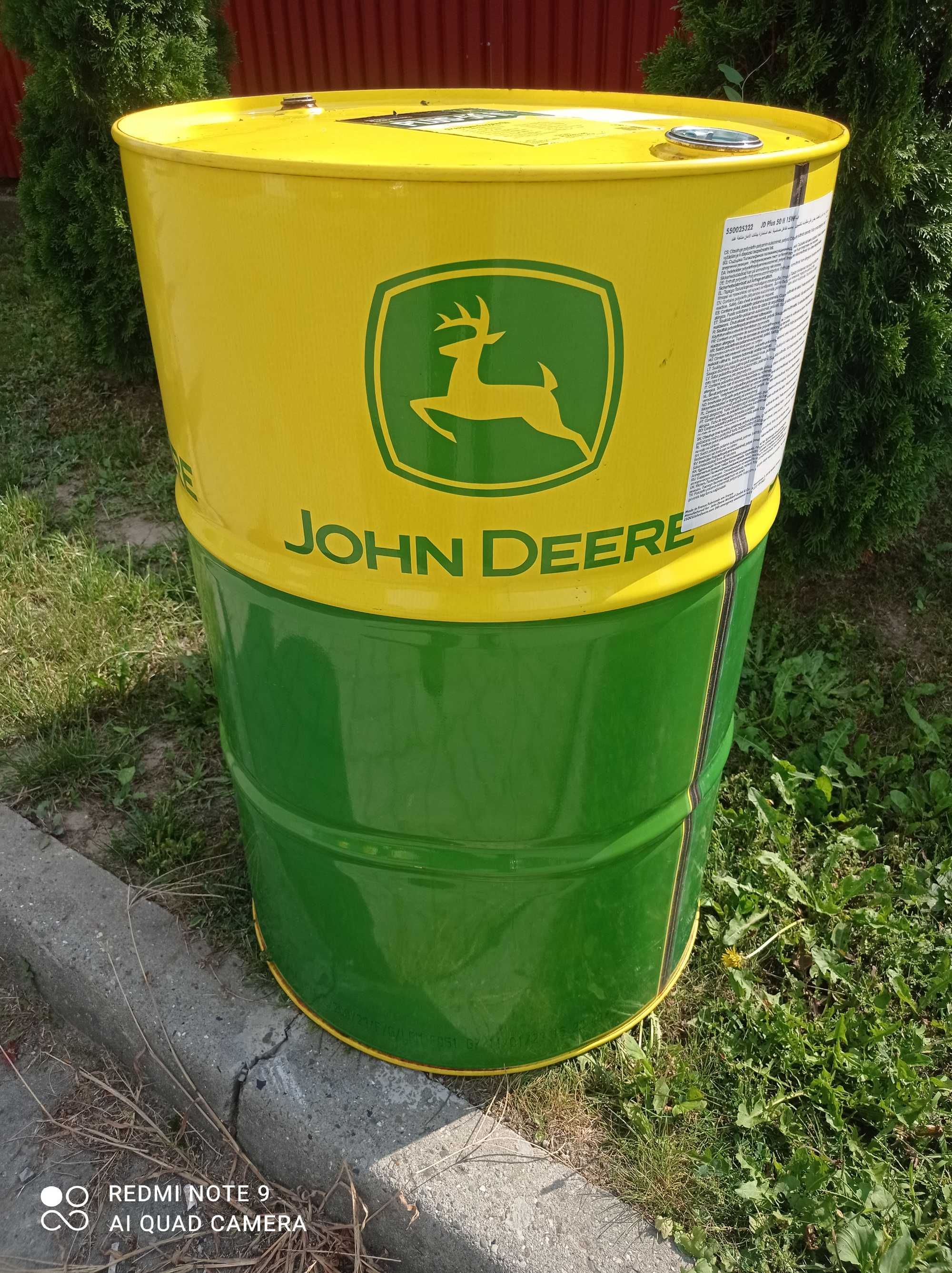 Beczka po oleju John Deere