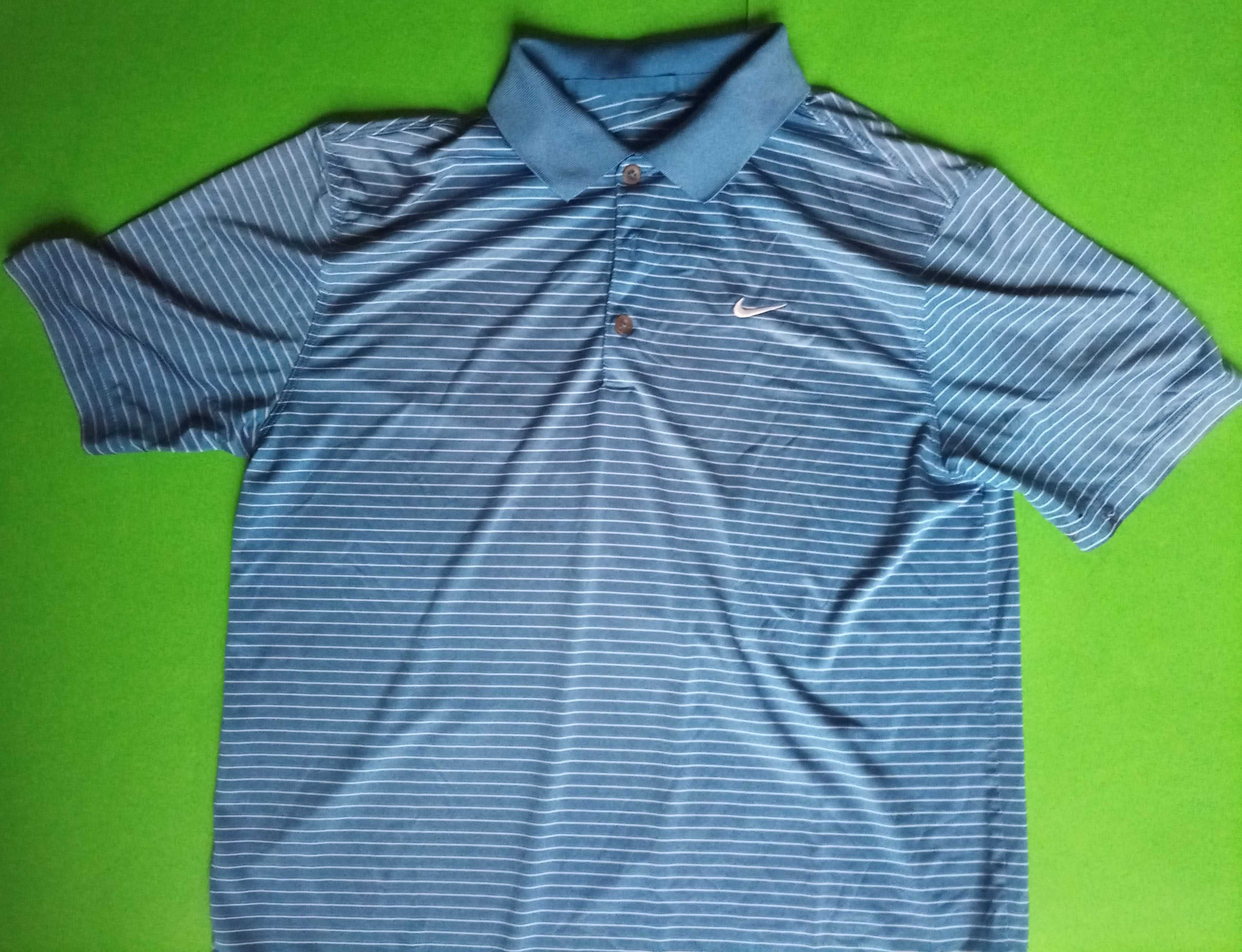 Nike koszulka męska polo M 100% poliester