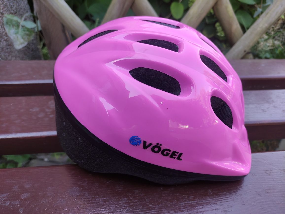 Kask rowerowy VÖGEL  vka-920G różowy hulajnoga deskorolka