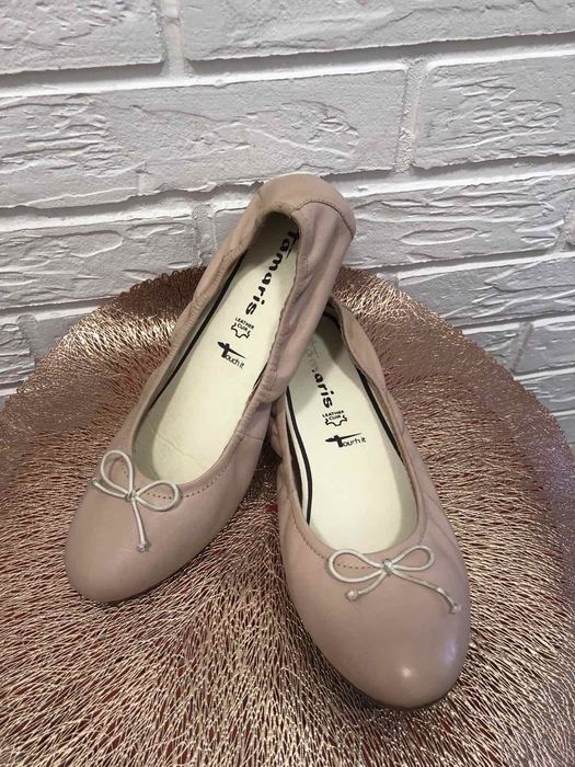 Продам кожаные балетки