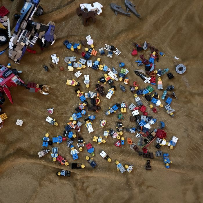 LEGO 7kg samo oryginalne + minifigurki