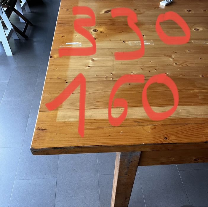 Mesa Madeira Maciça Grande