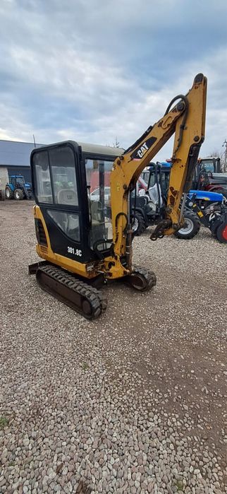 Minikoparka Cat 301.8c tylko 1200 mtg kubota jcb