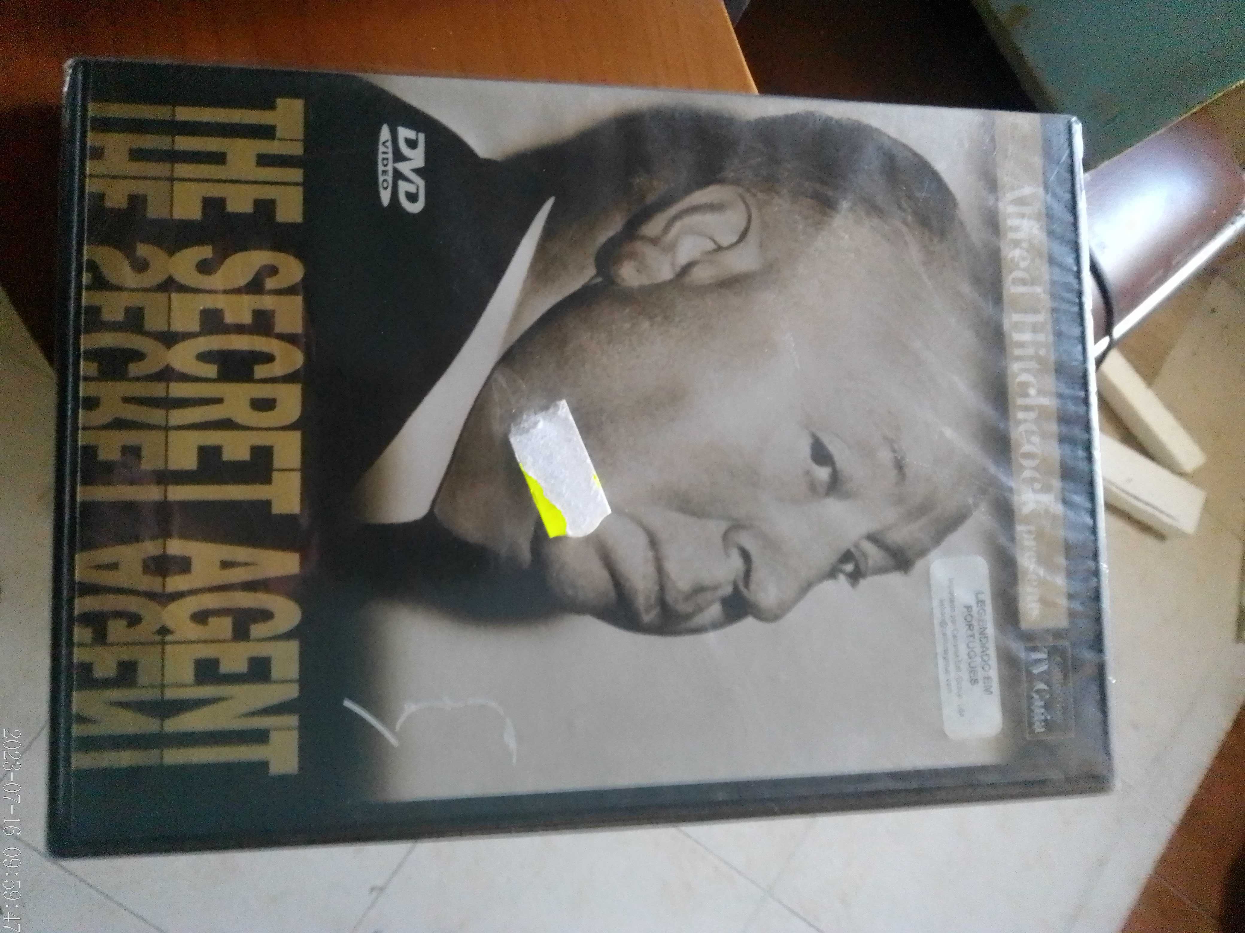 Dvd NOVO O Agente Secreto SELADO Filme de Alfred Hitchcock Legendas PT