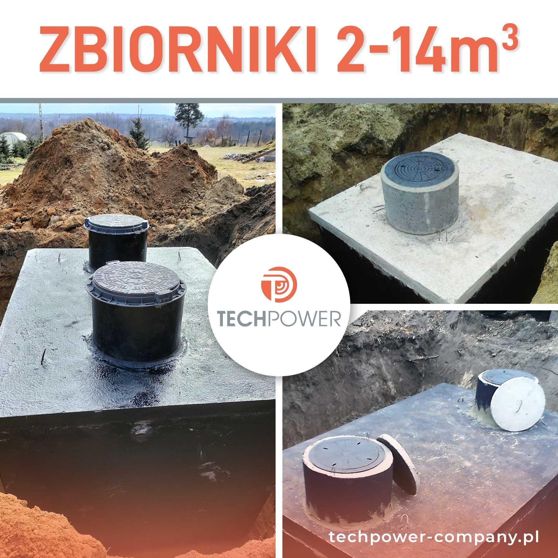 Szambo 6m3 Szamba betonowe zbiorniki zbiornik na deszczówkę  4 8 10 12