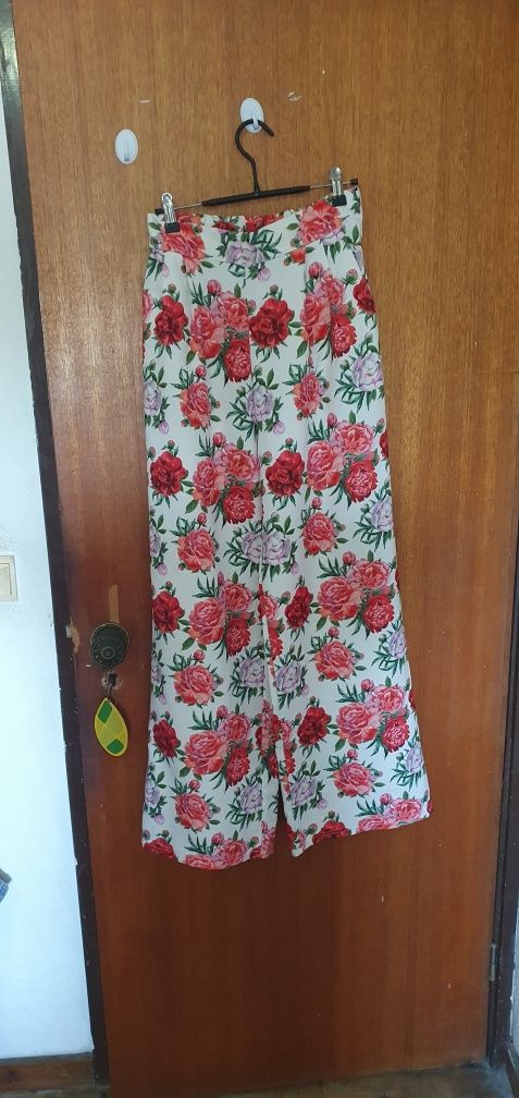 Conjunto calças e tope