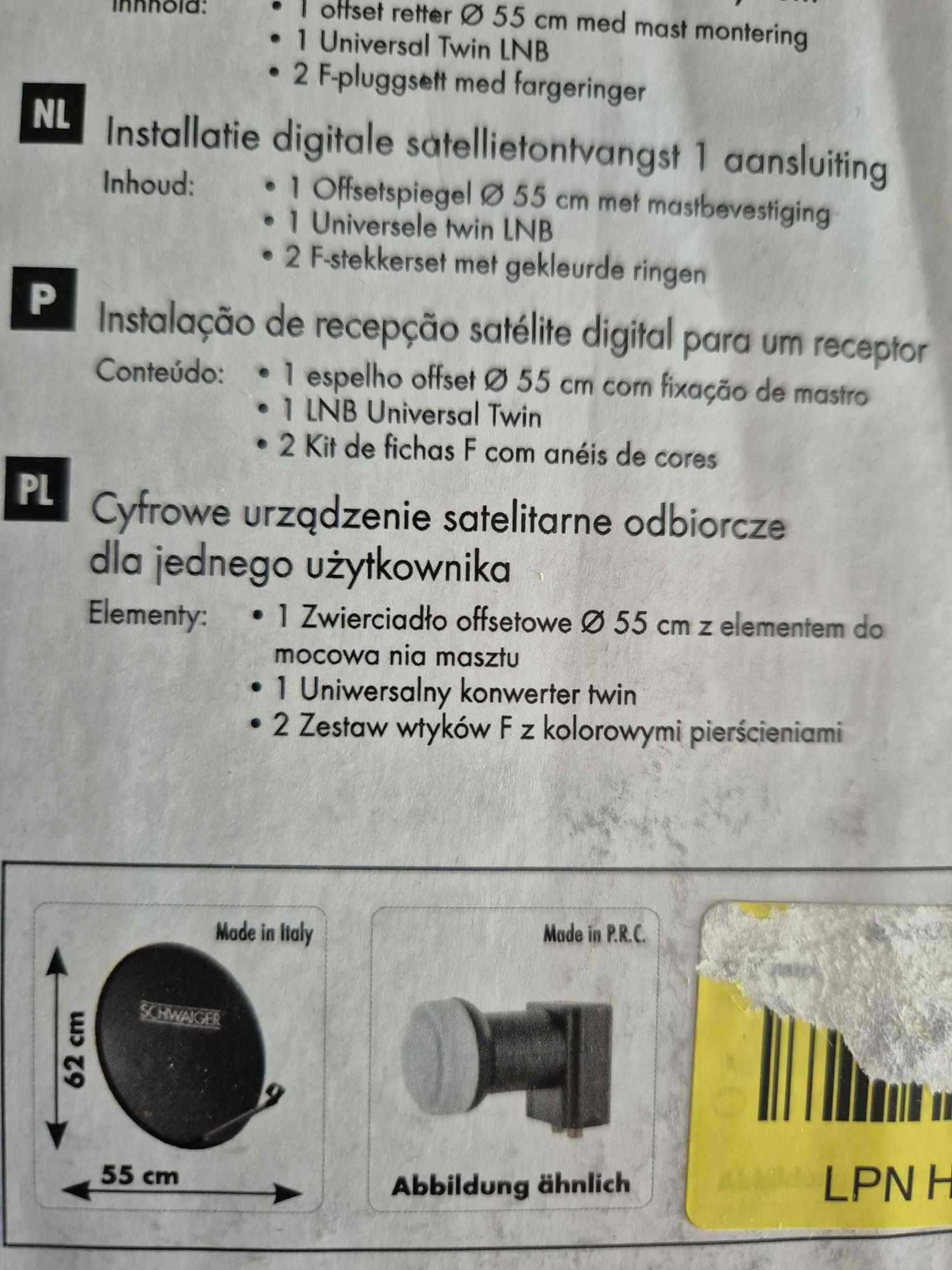 System satelitarny |Antena satelitarna