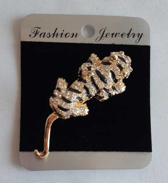 Брошь Тигр Fashion Jewelry бижутерия