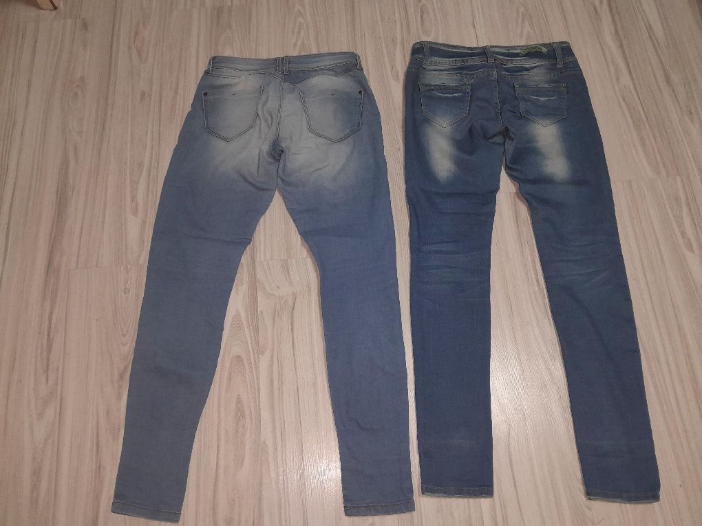 Spodnie jeans damskie
