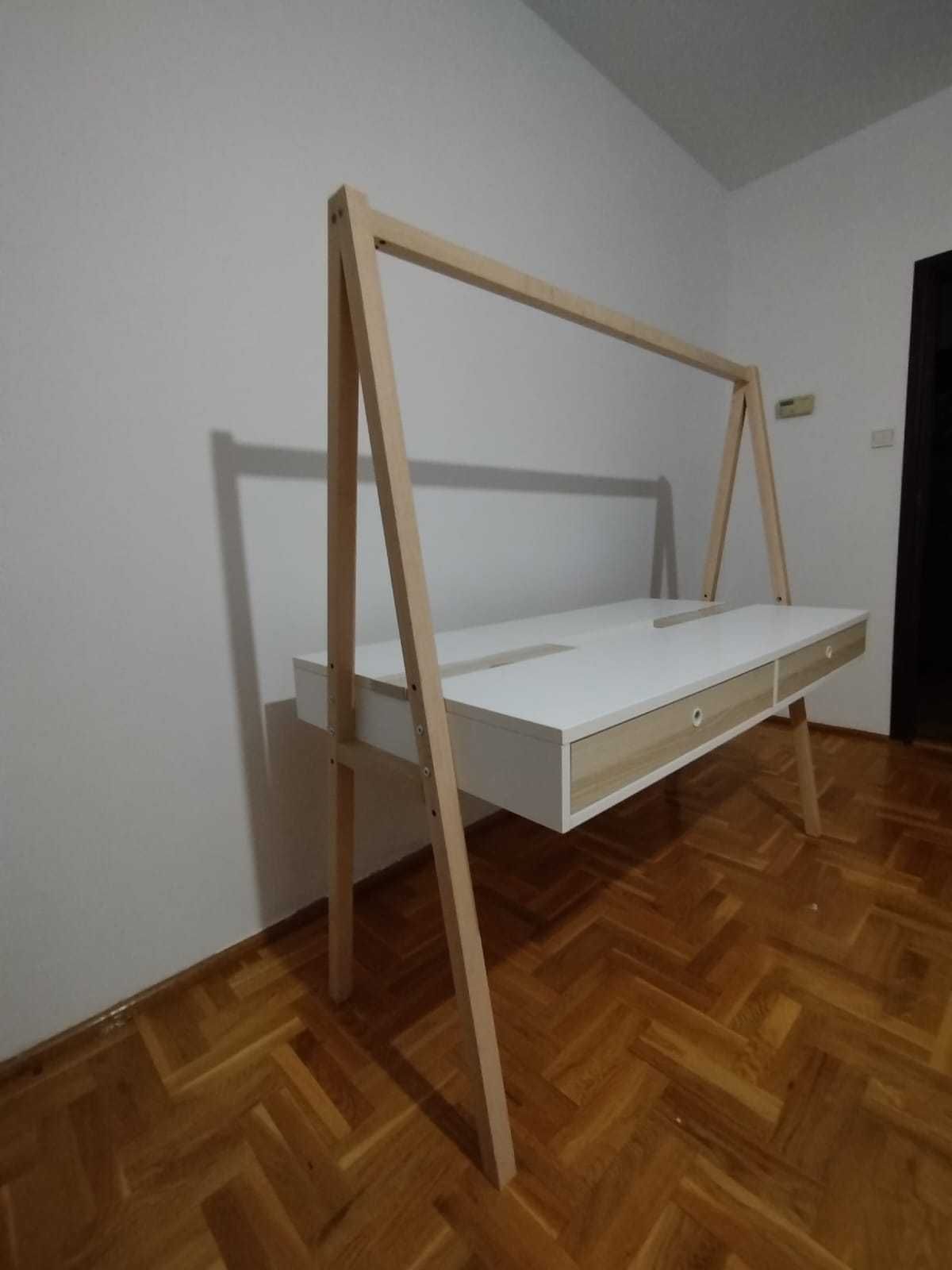 Biurko młodzieżowe szkolne dwustronne Vox