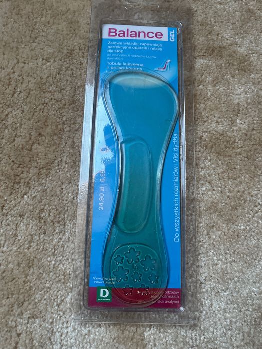 Żelowe wkładki do butów Balance