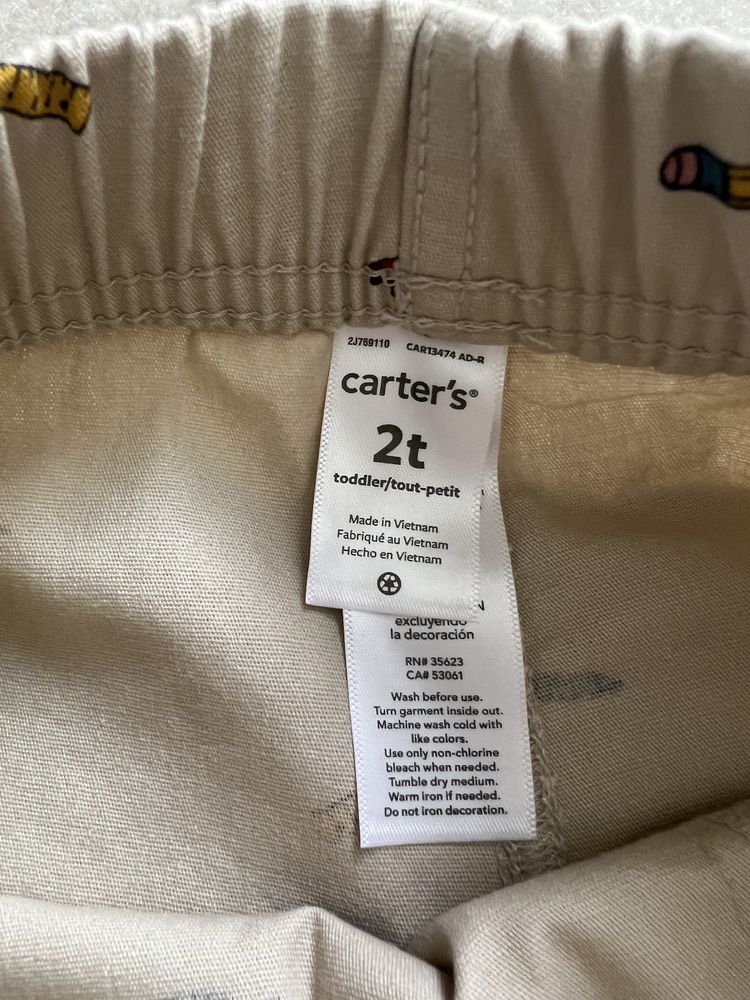 Літні штани Carter’s, розмір 98.