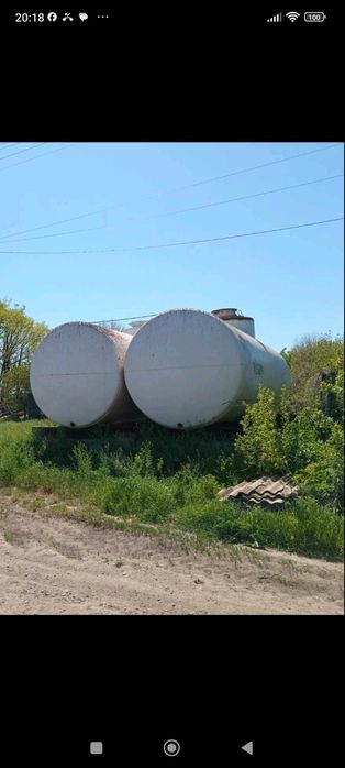 Бочка ж/д 63 куб., метал 10мм(9.20*2.70)