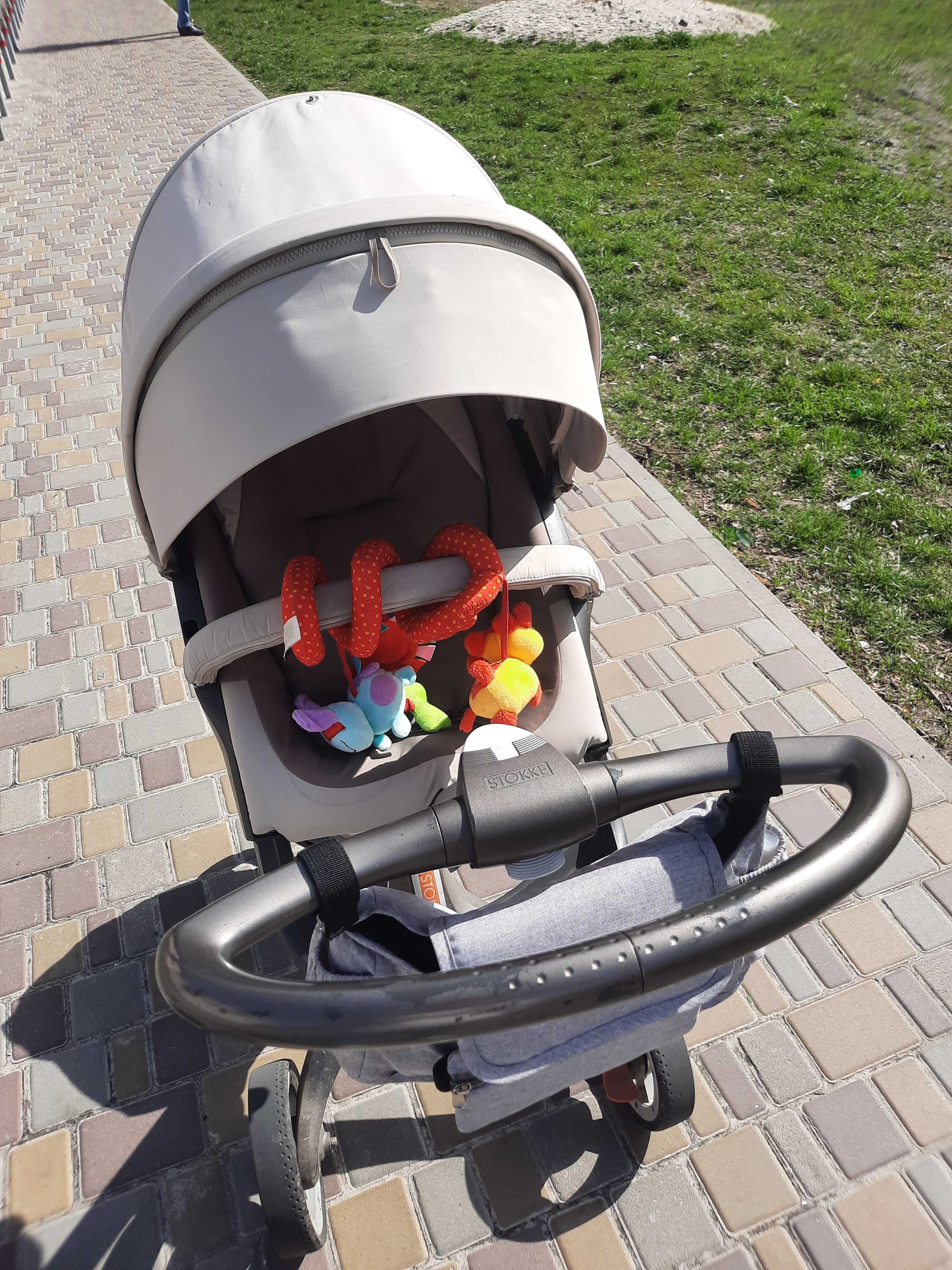 Коляска STOKKE xplory, 2 блока