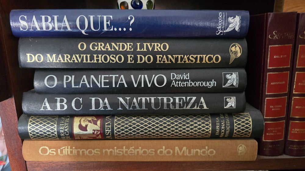 livro Enciclopédia diversos história, natureza, planeta, mente, etc