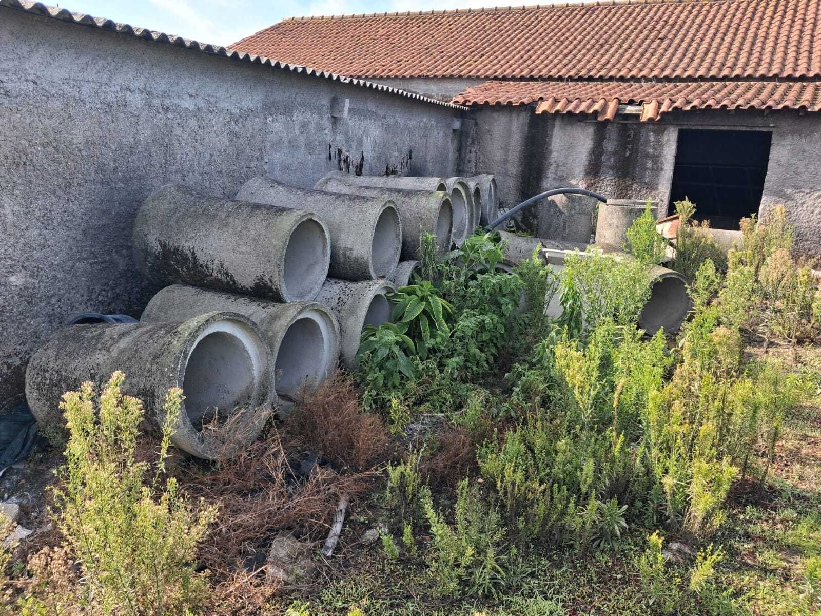 Manilhas de betão (aduelas)