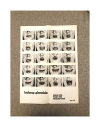 Cartaz / publicação Helena Almeida ouve-me 1979