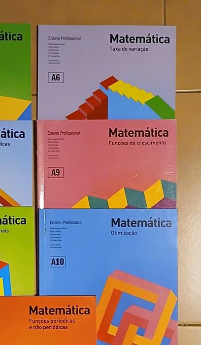 Matemática - Ens.Profissional - Mód. A3 + A4 + A5 + A6 + A9 + A10 + B1