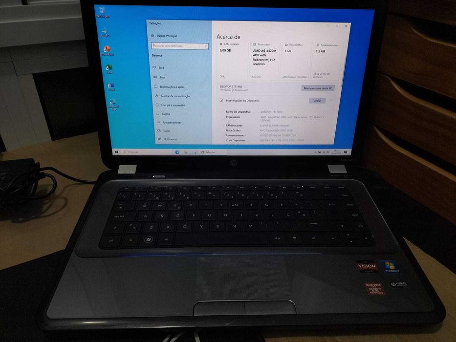 PC Portátil HP AMD