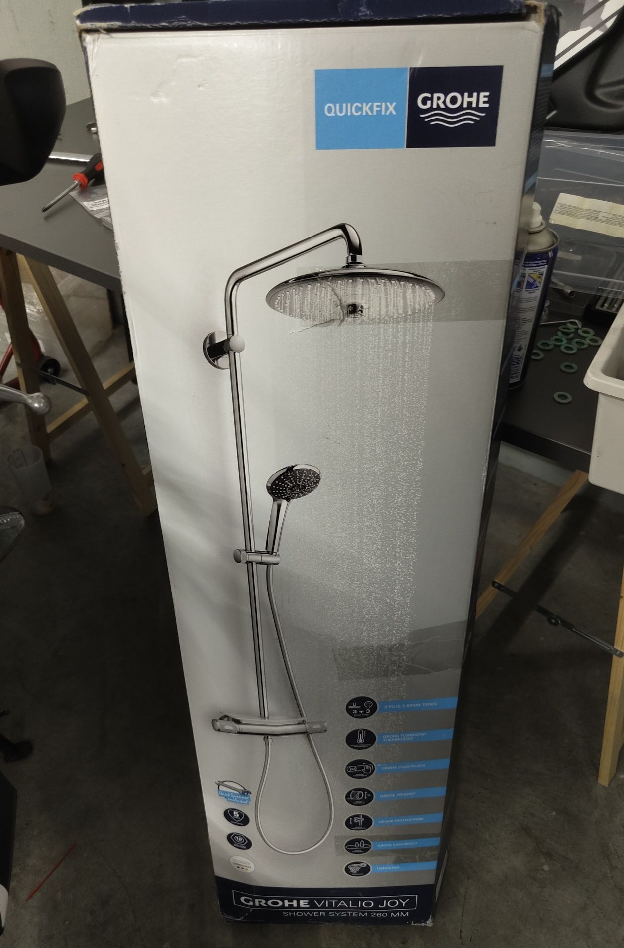 Sistema Duche Grohe 260