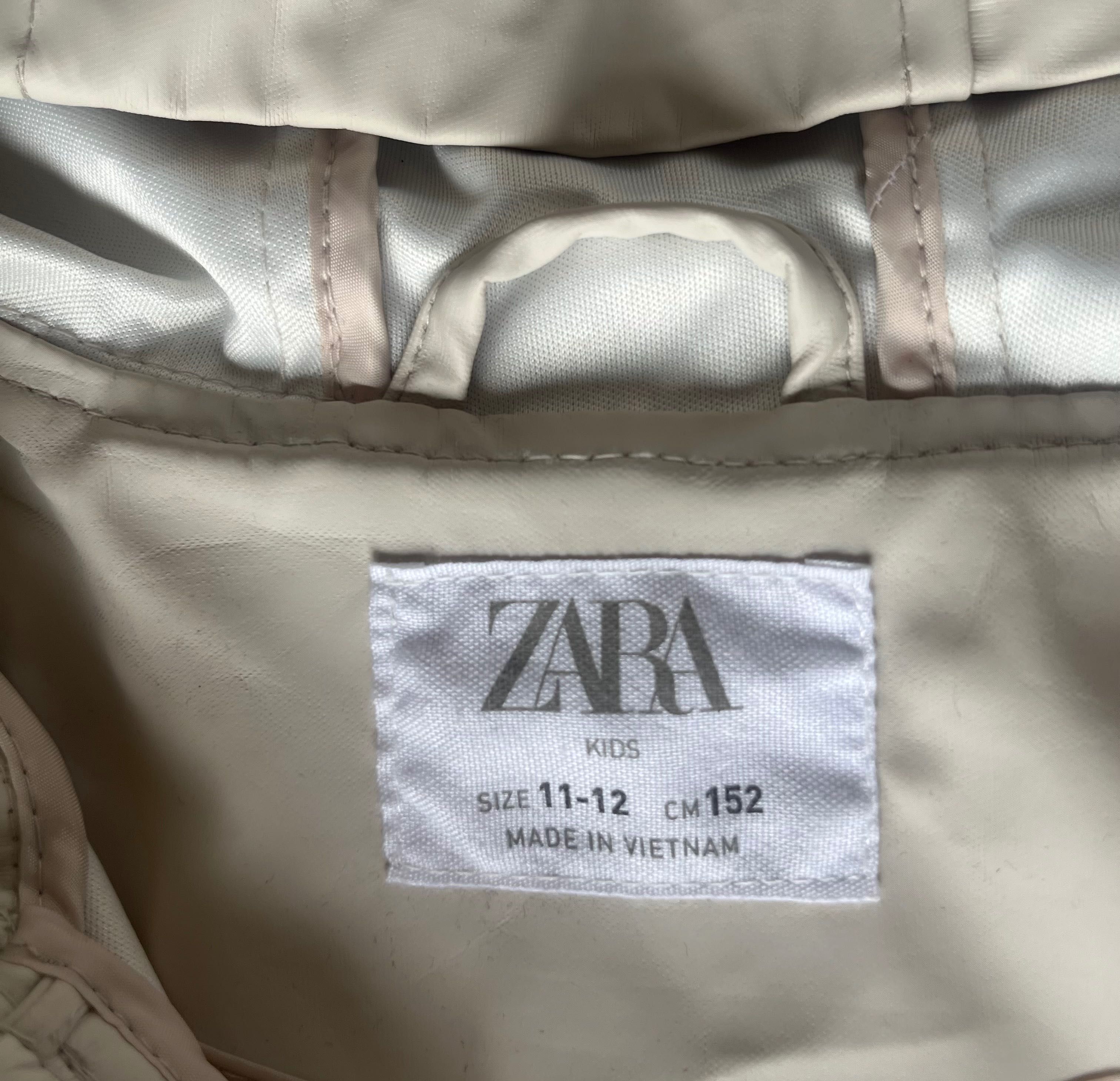 ZARA płaszczyk przeciwdeszczowy 11/12 lat - 152 cm dziewczynka