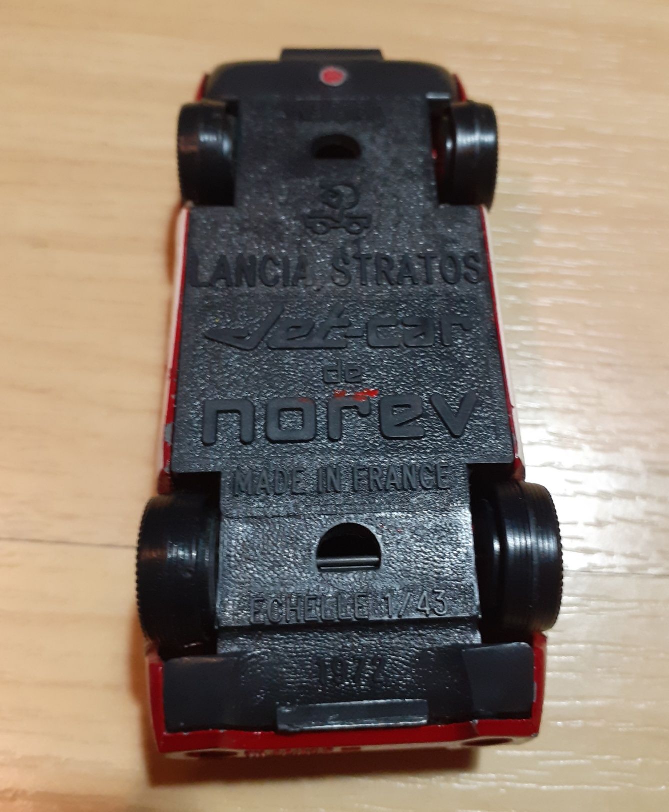 Miniatura antiga Norev Lancia Stratos esc.1/43