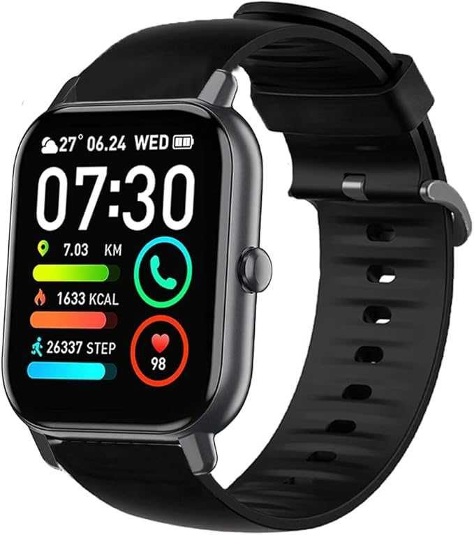 Smartwatch dla mężczyzn i kobiet z Bluetooth i funkcją głośnomówiącą