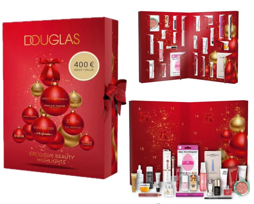 DOUGLAS EXCLUSIVE Kalendarz Adwentowy z Kosmetykami 2025 Prezent