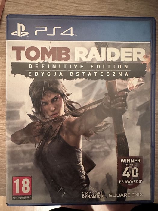 Tomb Raider na ps4 ps5 Polski dubbing.