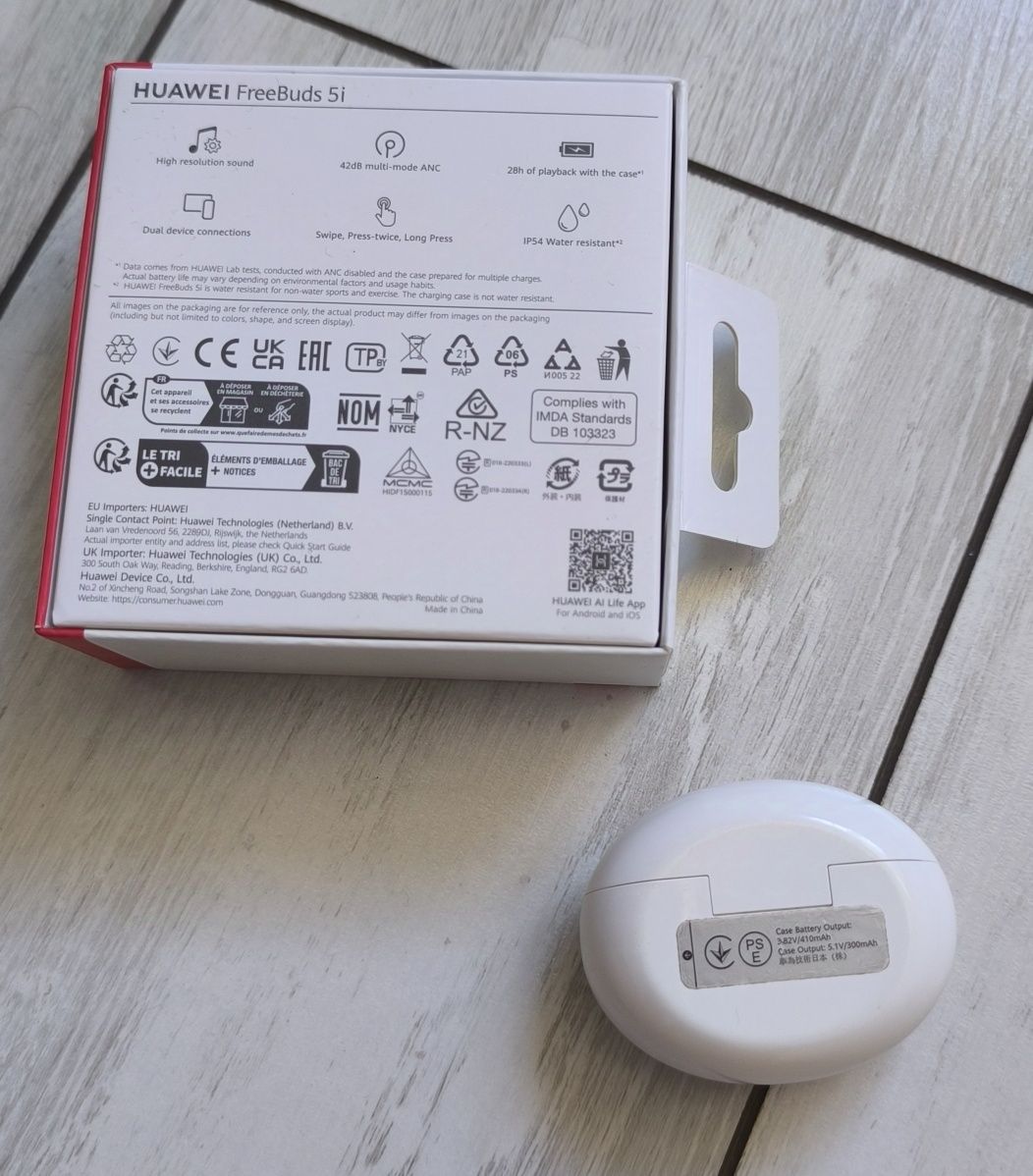 Навушники HUAWEI 5i Ceramic white