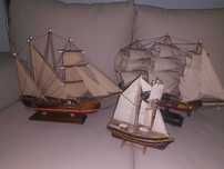 Coleção de barcos