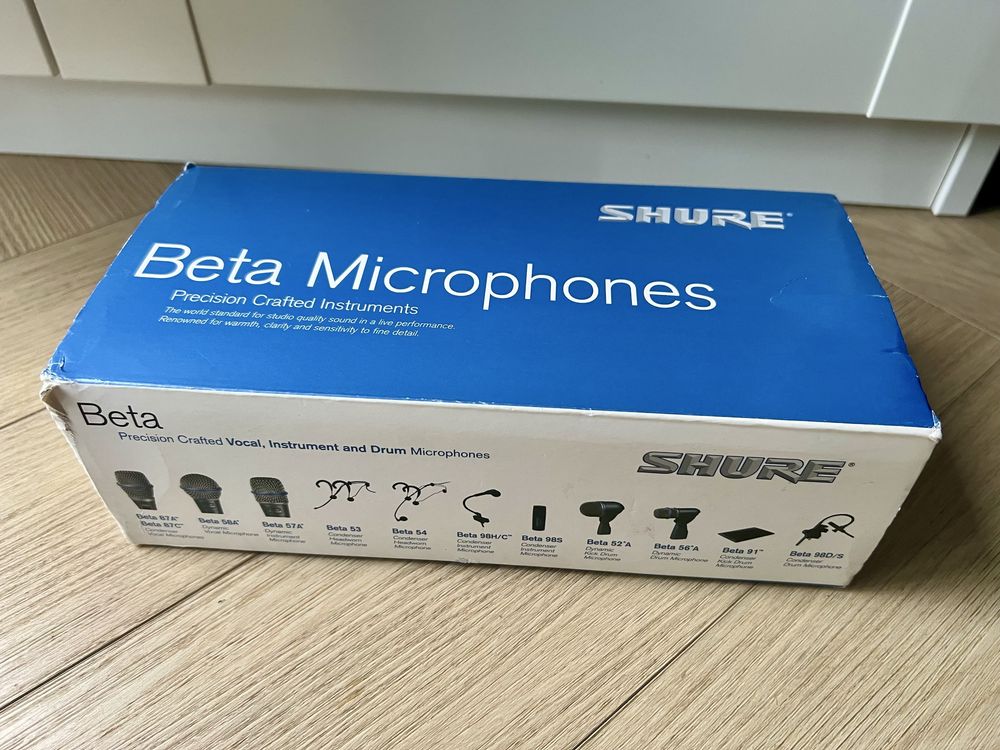 Shure BETA98H Mikrofon pojemnościowy instrumentalny