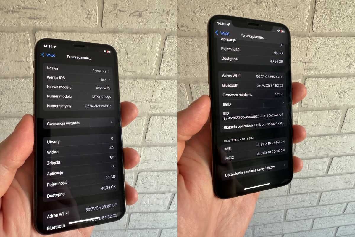 Zadbany iPhone XS