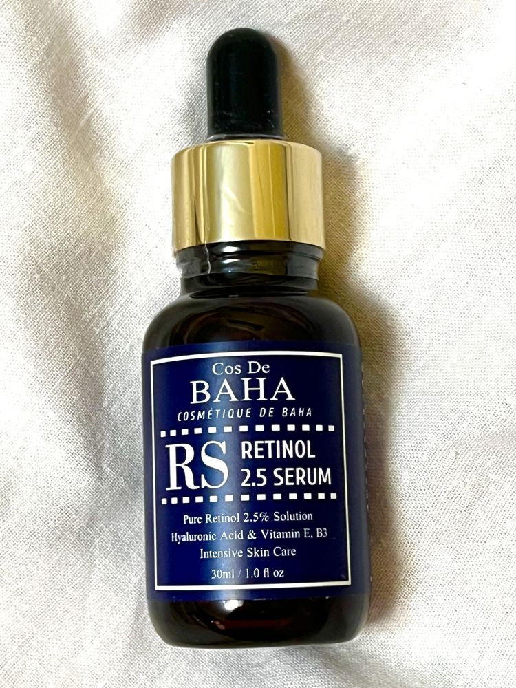 Омолоджуюча сироватка з ретинолом cos de baha retinol 2,5 serum