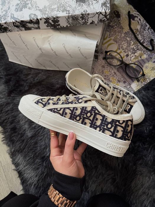 Жіночі кеди Dior B23 White Grey