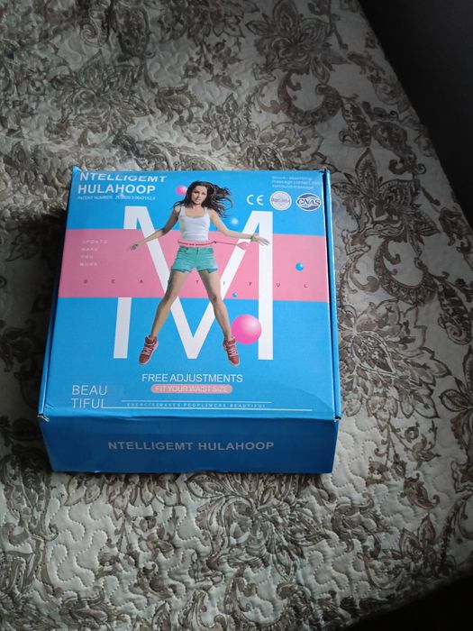 Hulahoop fioletowy Sport